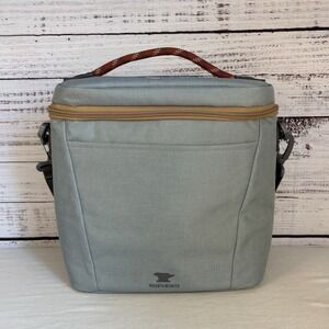 Mountainsmith The Sixer Insulated Cooler Bag Lunch Box Teal Green Handles Pocket